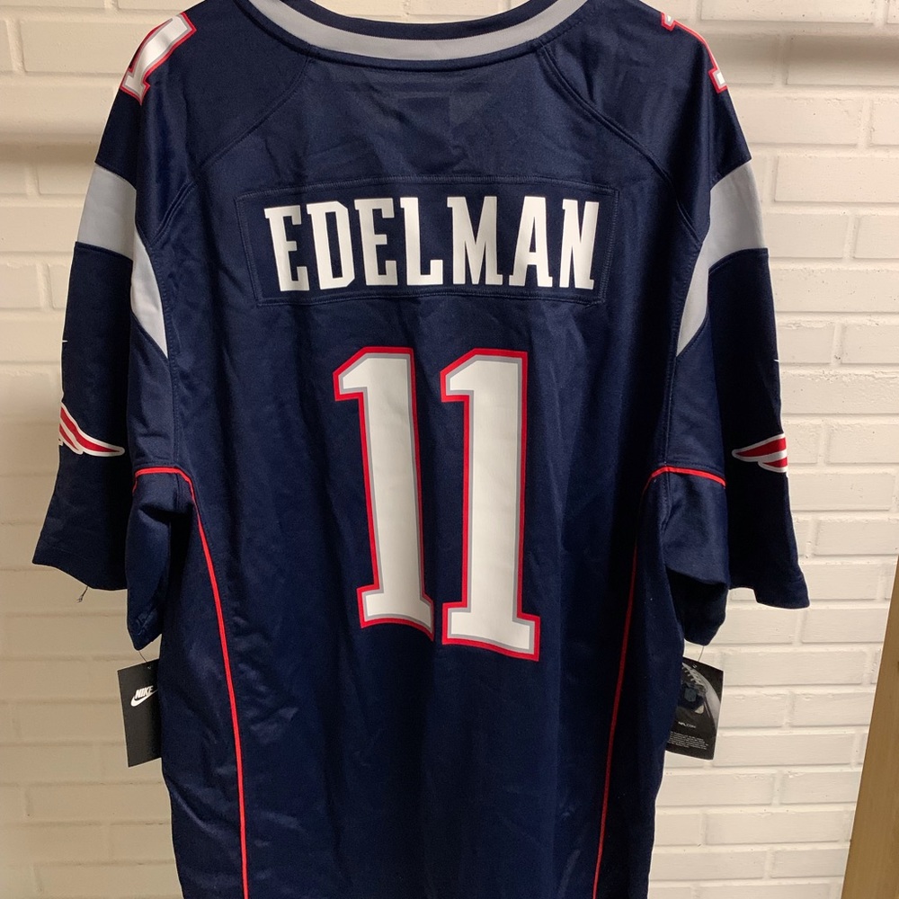 Nike Julian Edelman New England Patriots Home Jersey XXL